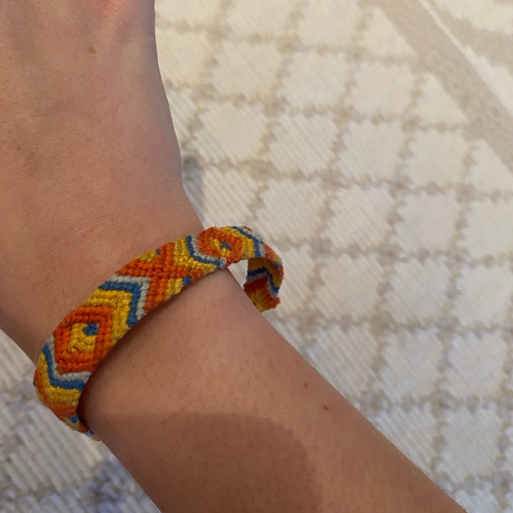 Handmade friendship bracelet